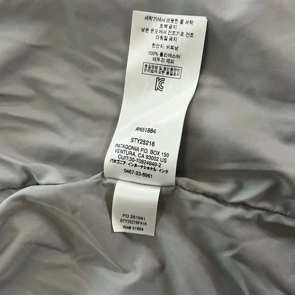 🌄 Patagonia Women’s Los Gatos Fleece Vest Drifter Grey Gray Size L Cozy Layering - Picture 8 of 13